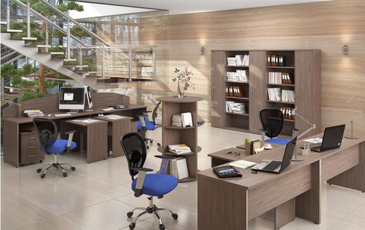 Офисный комплект мебели IMAGO - рабочее место, шкафы для документов в Тольятти - изображение 6